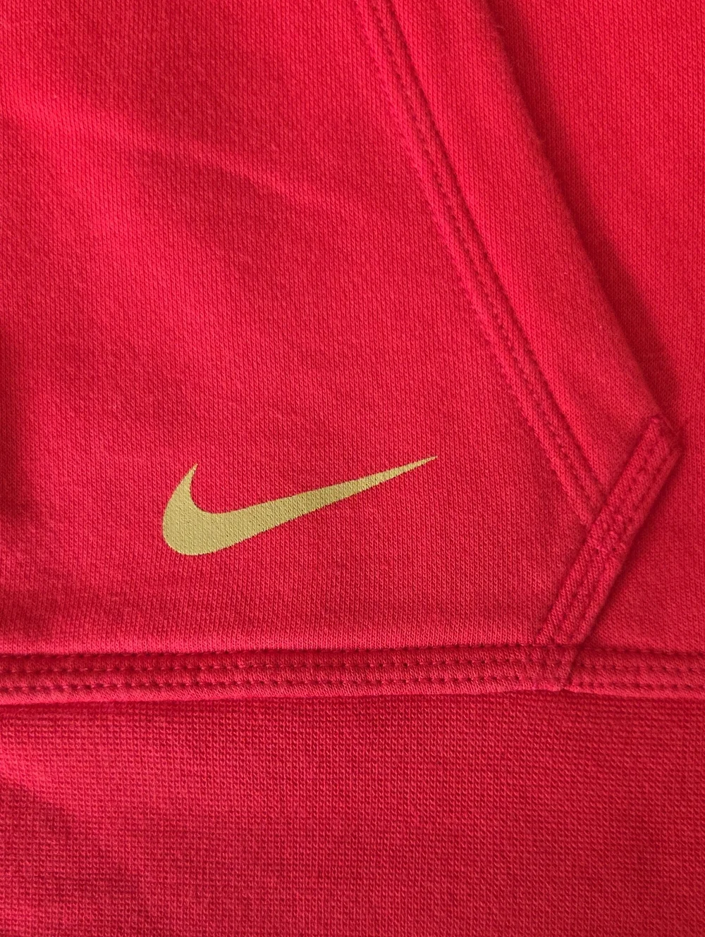 England 3 Lions Nike Soccer Hoodie. Size Large, Red & Gold. - Picture 3 of 6